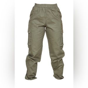 PRETTY LITTLE THING PETITE POCKET DETAIL CARGO PANTS